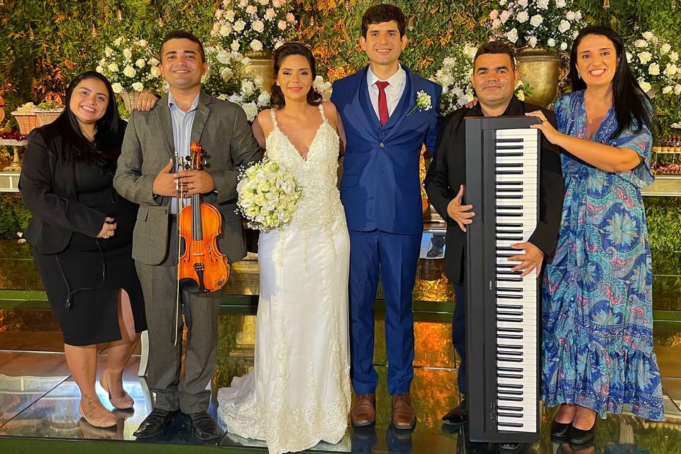 Violino e piano para cerimônia