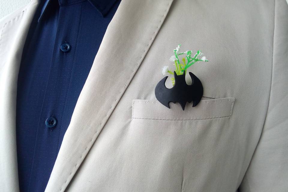 Broche de lapela heróis
