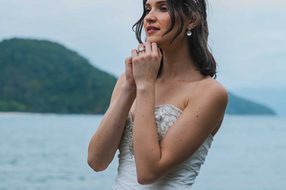 Ensaio na Praia, Casamento