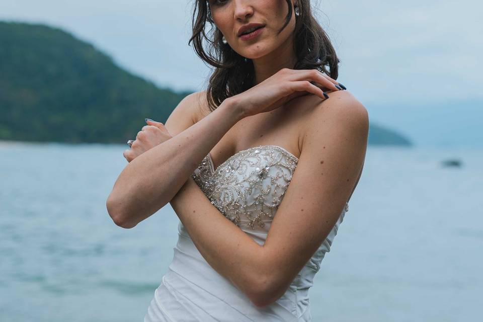 Ensaio na Praia, Casamento