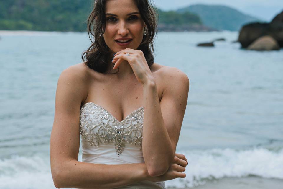 Ensaio na Praia, Casamento