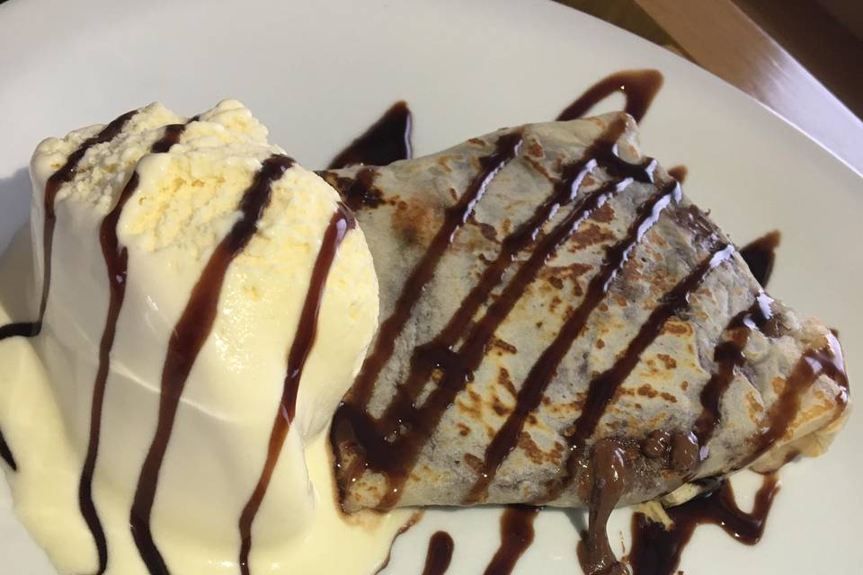 Crepe francês doce