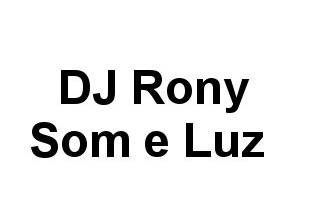 DJ RONY SOM E LUZ  Logo