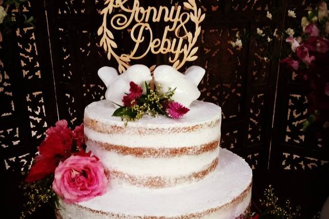 Naked Cake espatulado