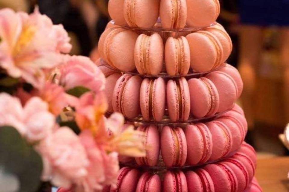 Torre de macarons