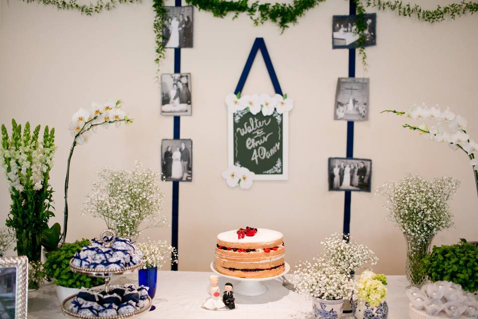 Decoração de Bodas  Esmeralda