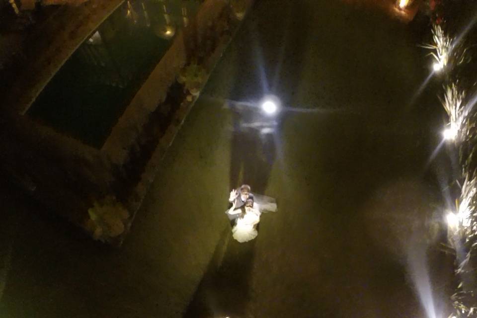 Casamento com drone