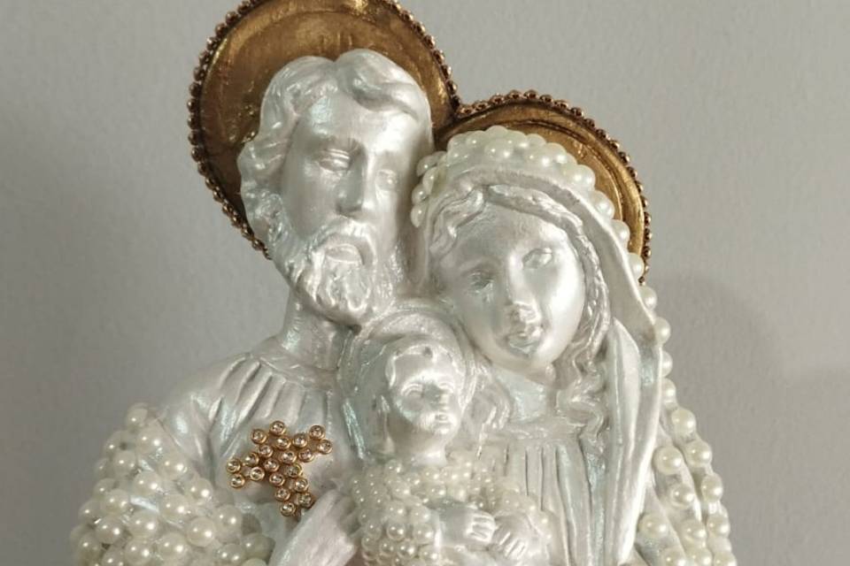 Sagrada Família em pérolas