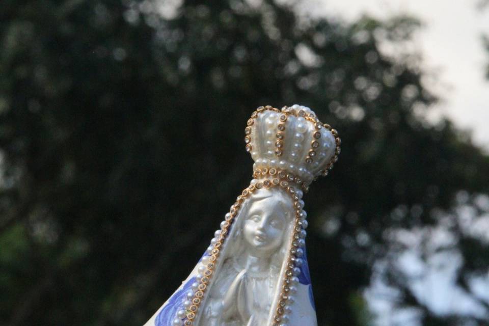 Manto decupagem floral