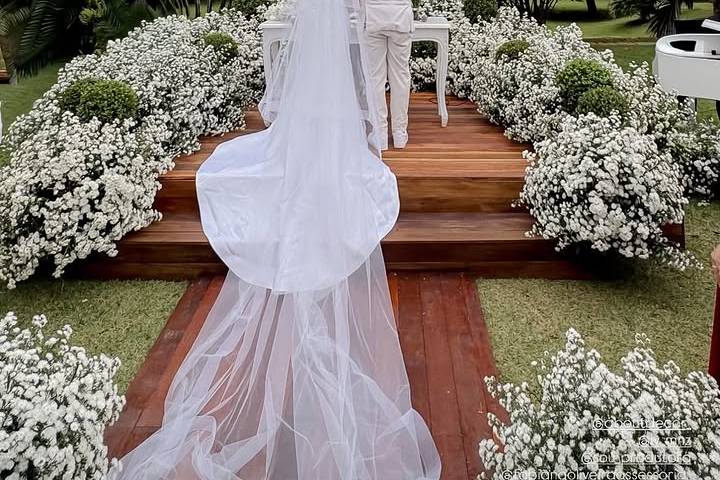 Casamento lindo no campo