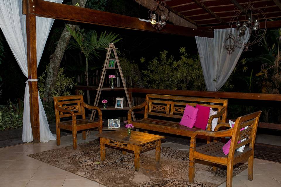 Decoração Sitio La Lunna