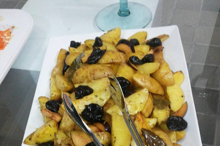 Batata ao forno com ervas