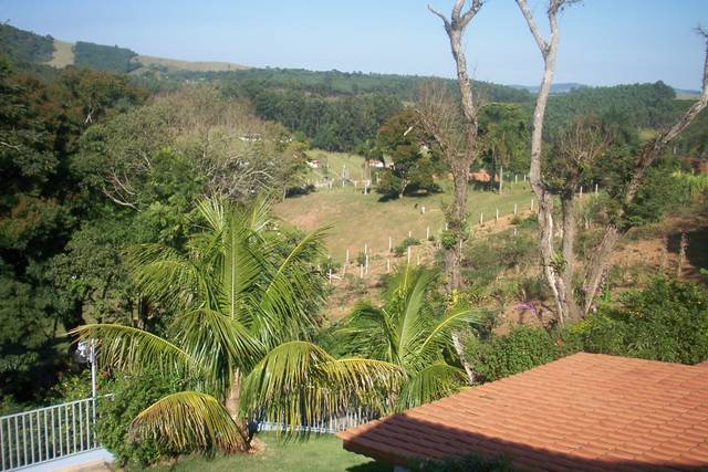Espaço gramado da piscina