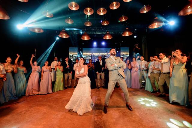 Primeira dança na pista