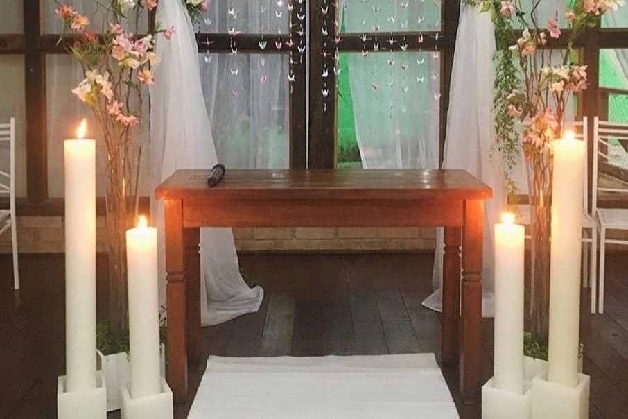 Altar decorado