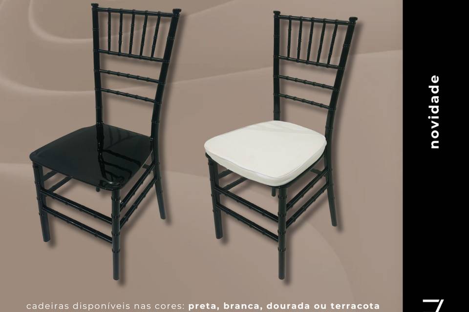 Cadeiras para seu evento!