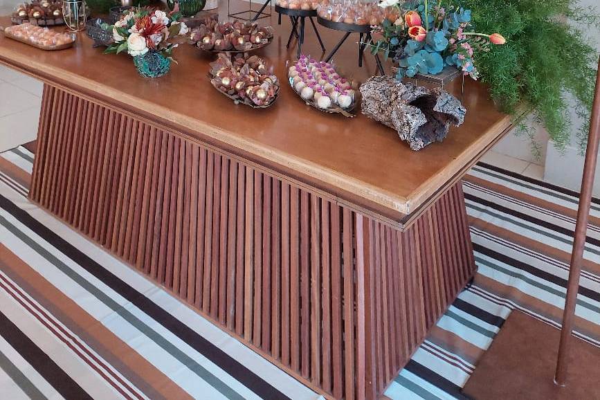 Mesa do bolo