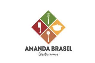 Amanda Brasil Gastronomia  Logo