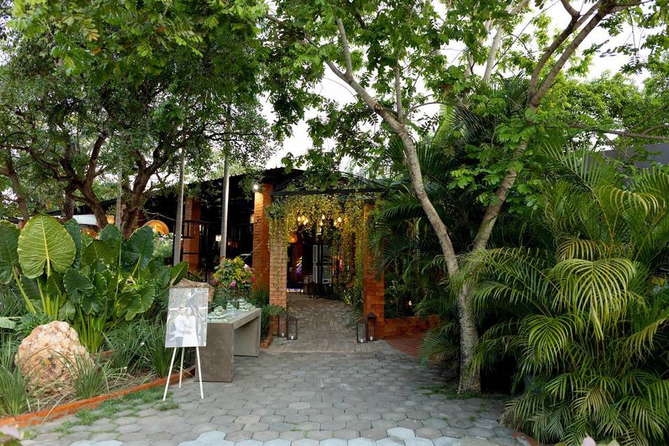 Entrada recepção