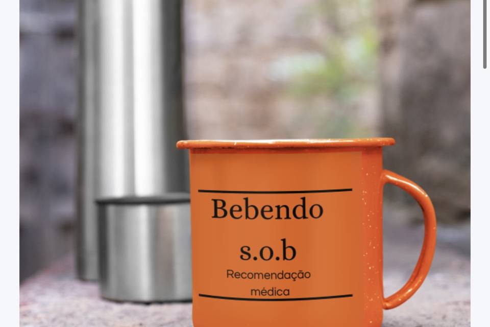 Caneca de alumínio