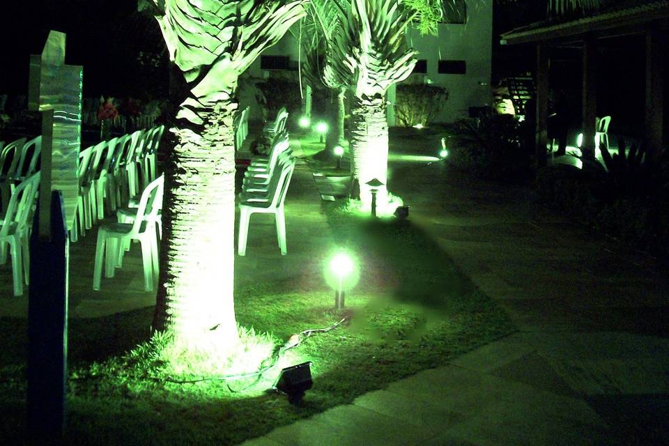 DjNovo iluminação externa