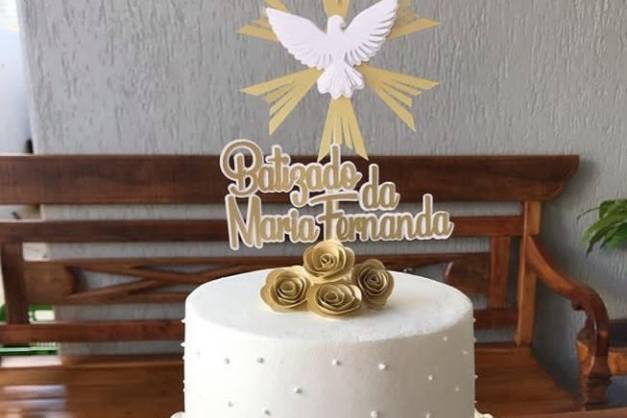 Bolo de batizado