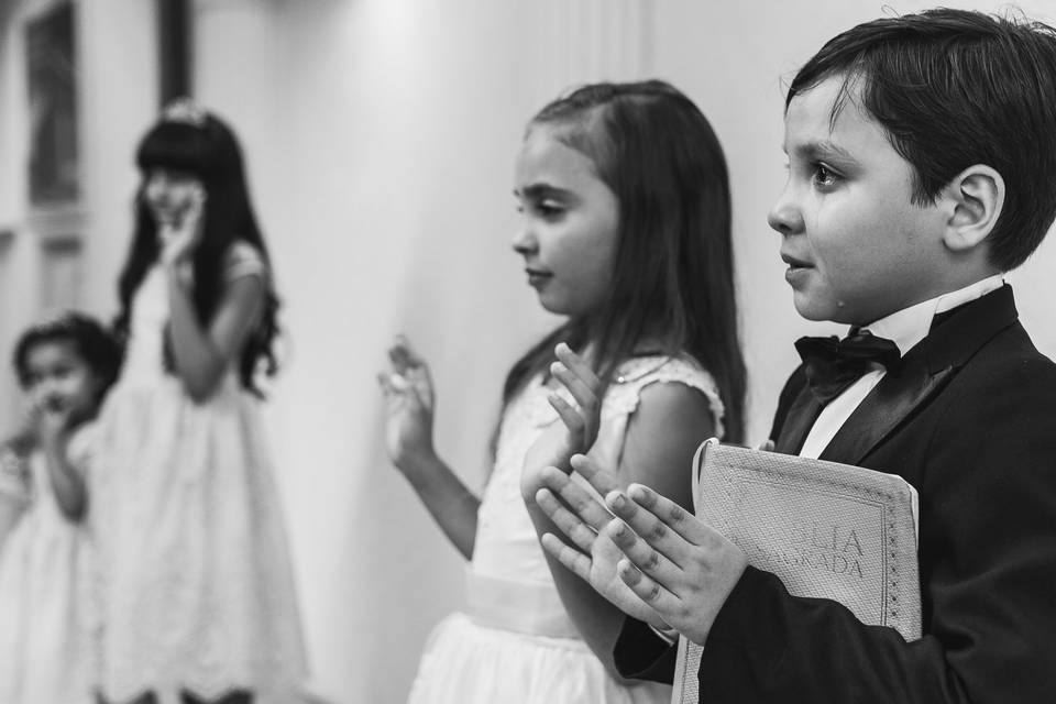 Emoção no Casamento