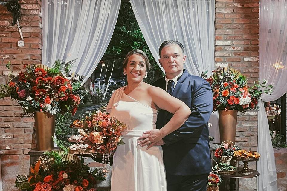 Casamento ao ar livre