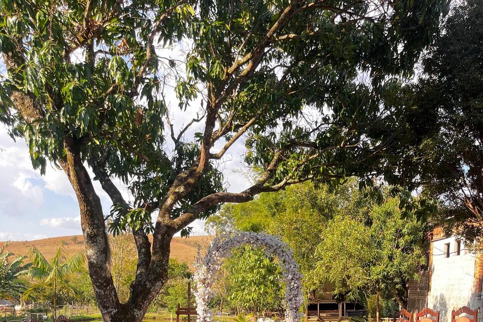 Casamento ao ar livre