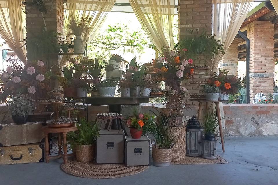 Casamento ao ar livre