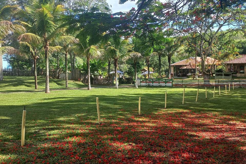 Casamento ao ar livre