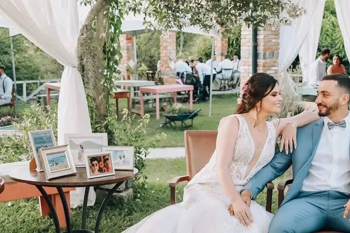 Casamento ao ar livre