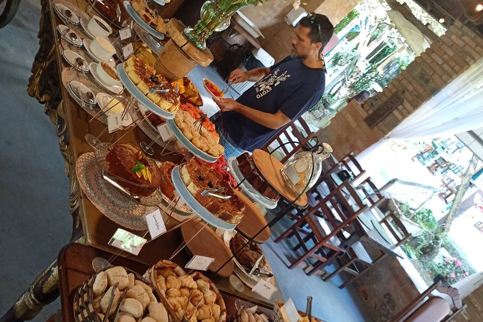 Buffet café colonial