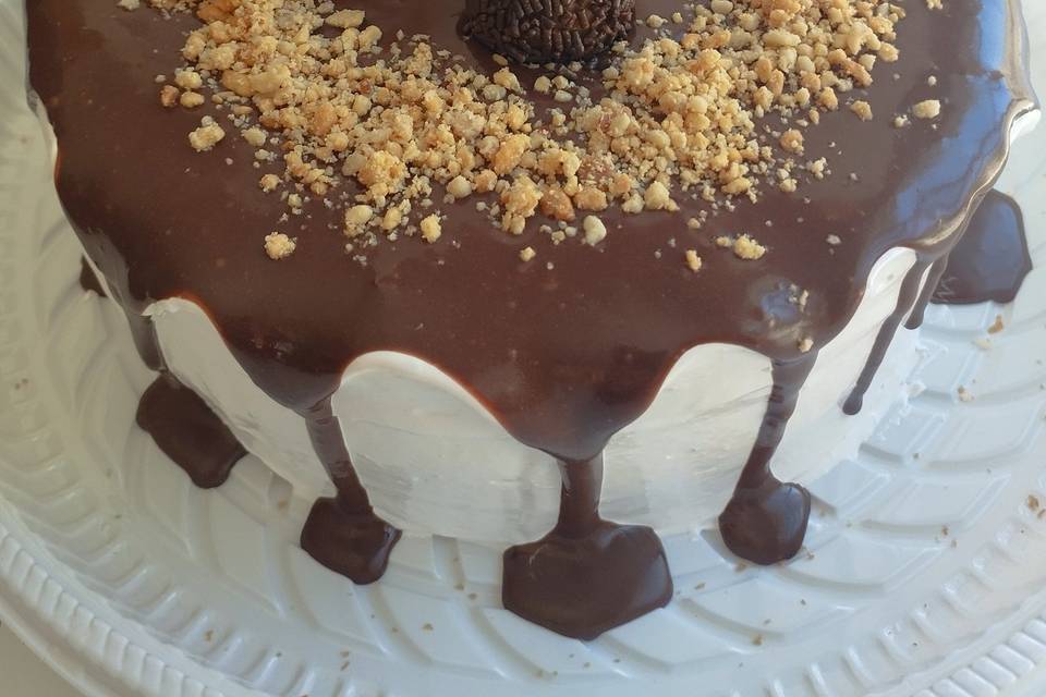 Torta de paçoca