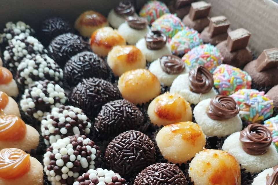 Brigadeiro brulee
