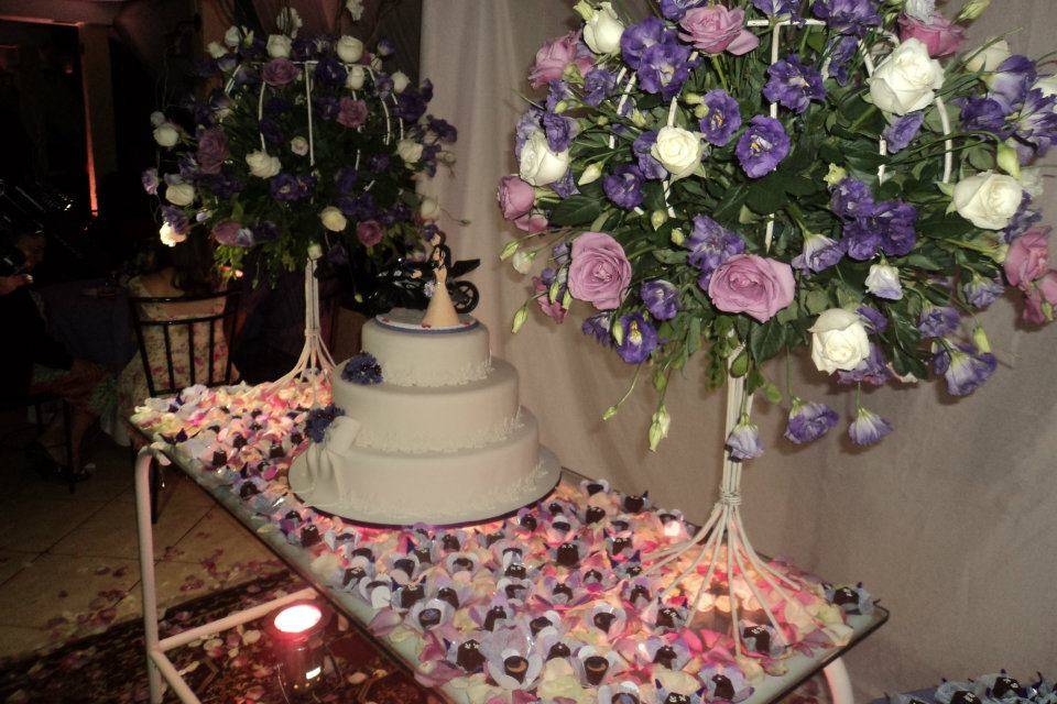 Mesa bolo casamento
