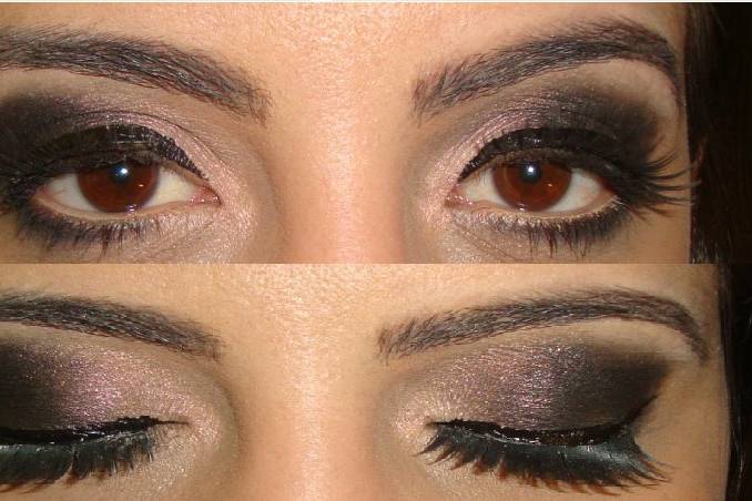 Sombra olhos, sobrancelha e cílios