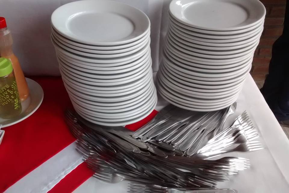 Mesa crepe francês