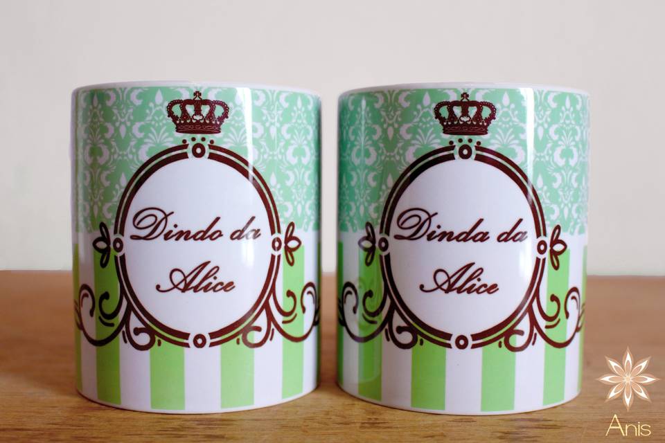 Caneca Porcelana