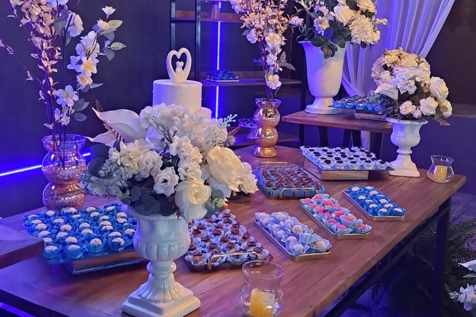 Preparativos para evento