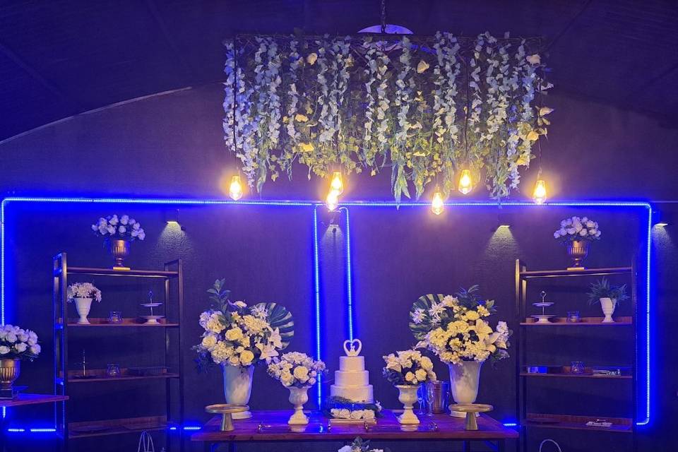 Preparativos para evento