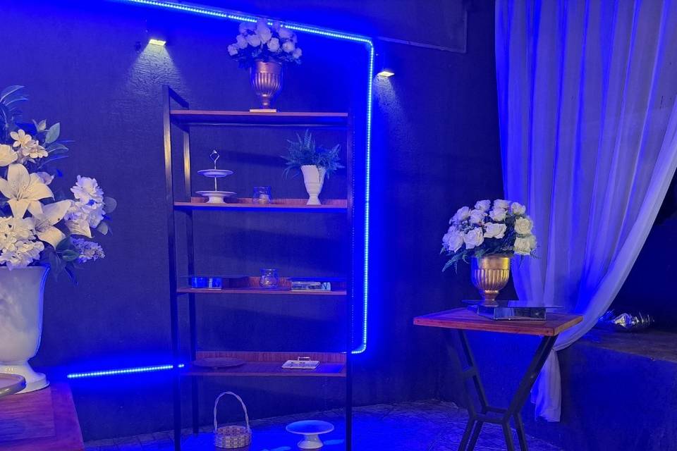 Preparativos para evento