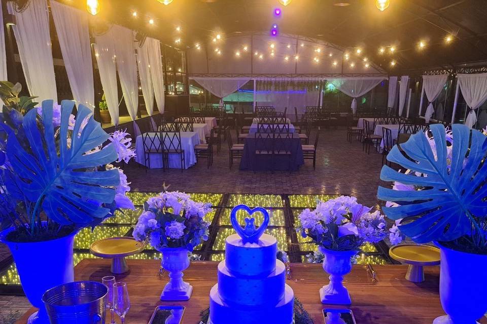 Preparativos para evento