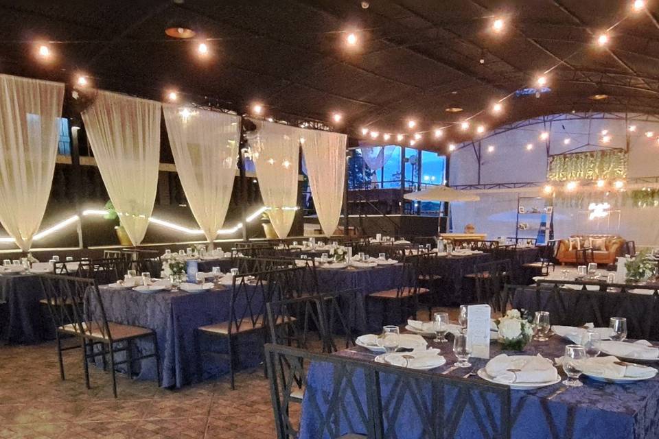 Preparativos para evento