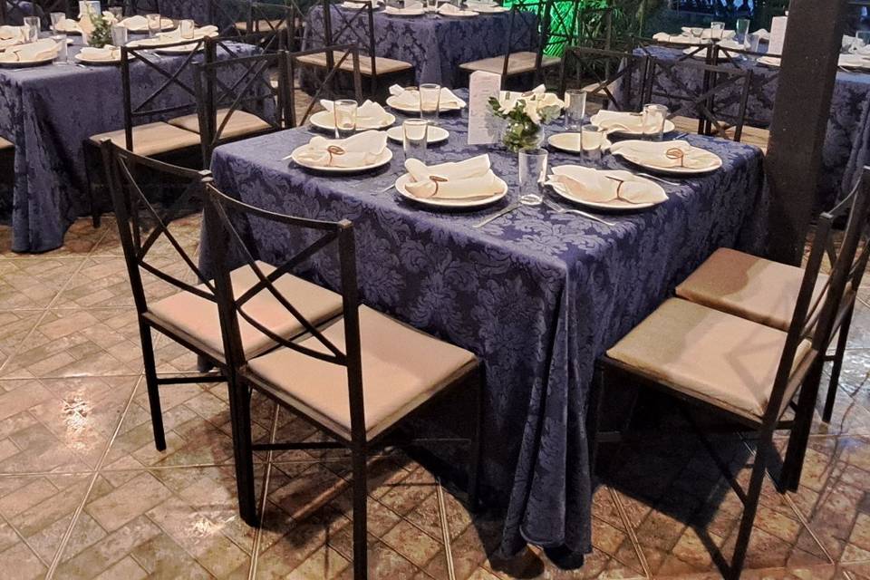 Preparativos para evento