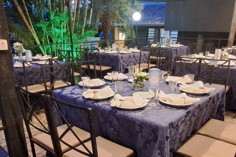 Preparativos para evento
