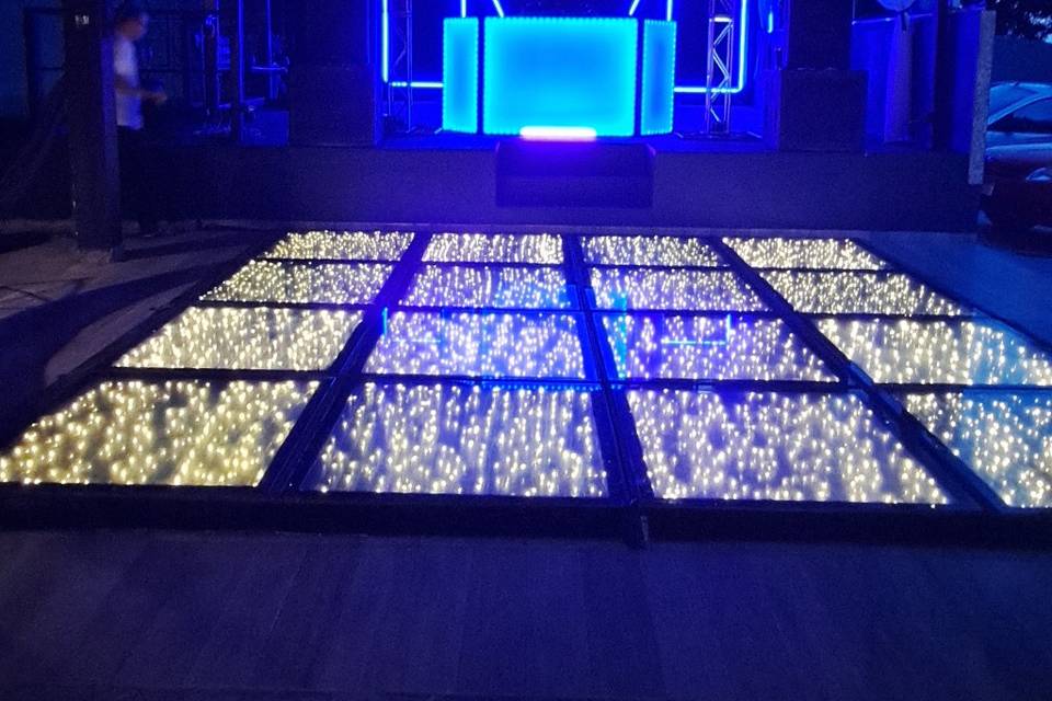 Preparativos para evento