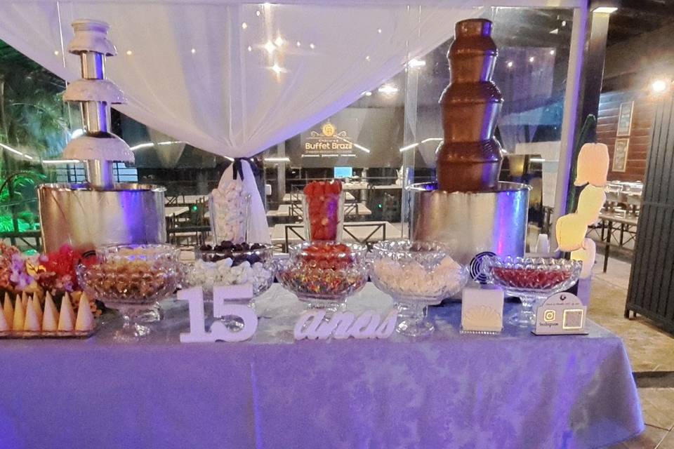Preparativos para evento