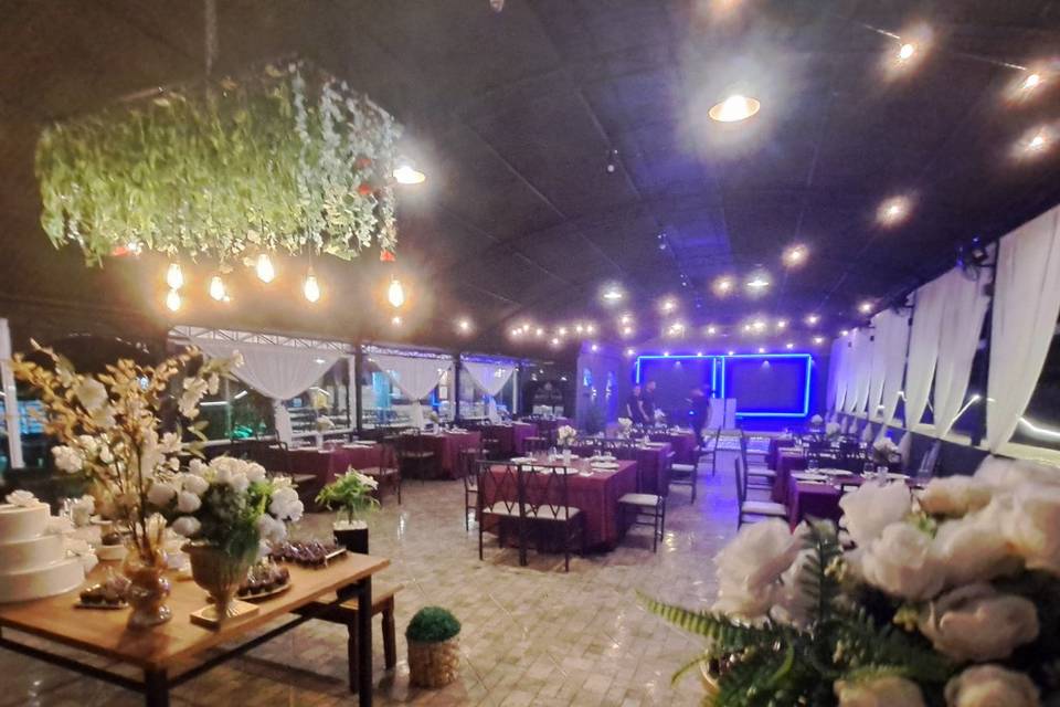 Preparativos para evento