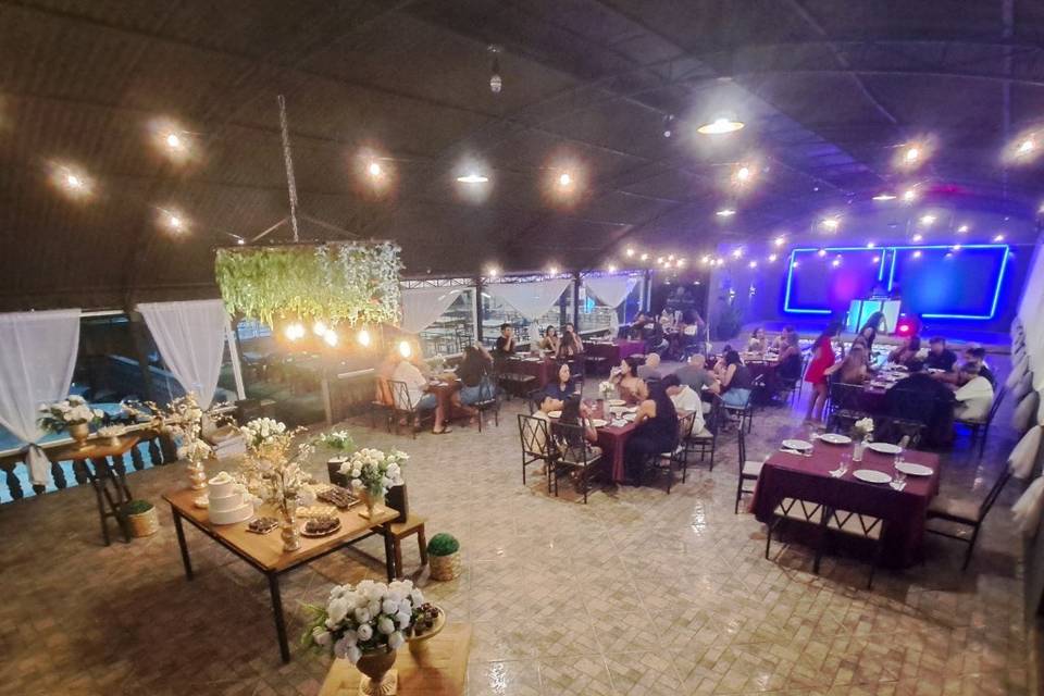 Preparativos para evento